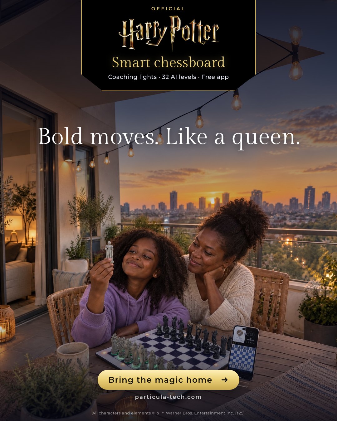 Bold moves, like a queen