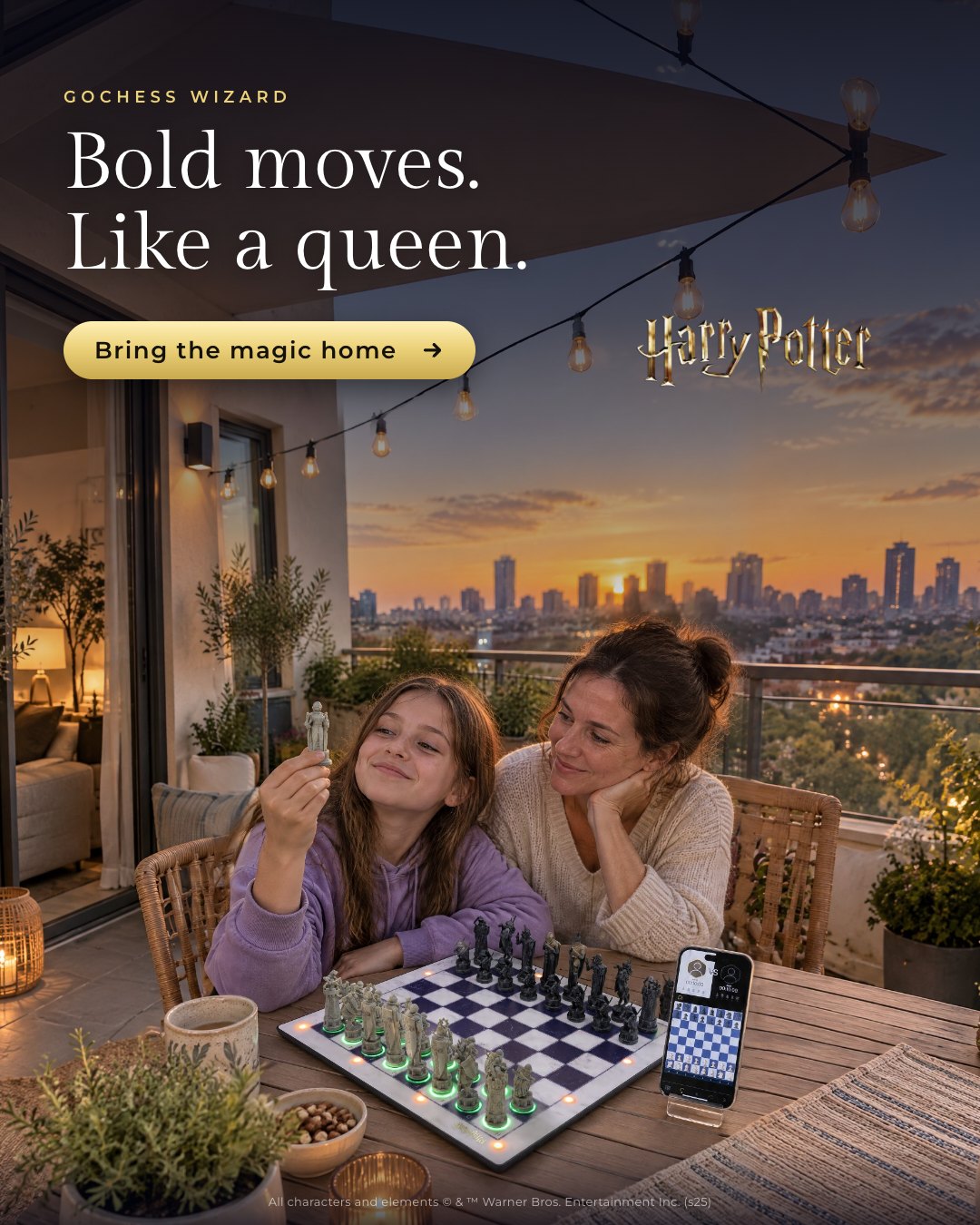 Bold moves, like a queen