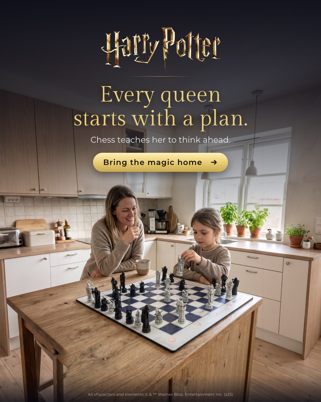 Every queen starts with a plan
