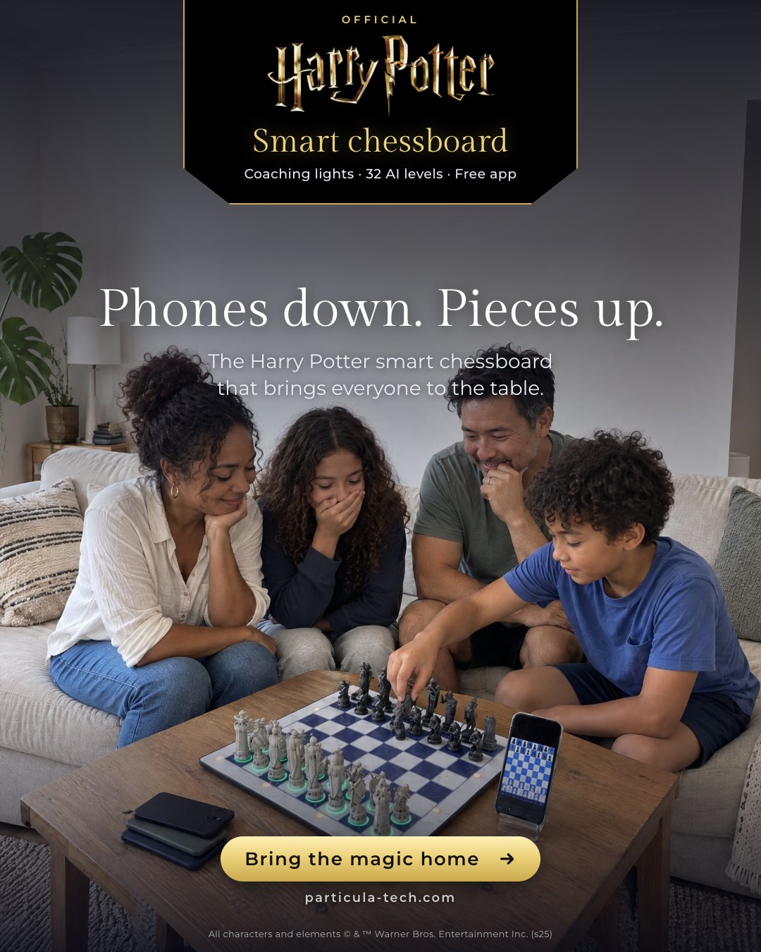 Family night, heads up from phones