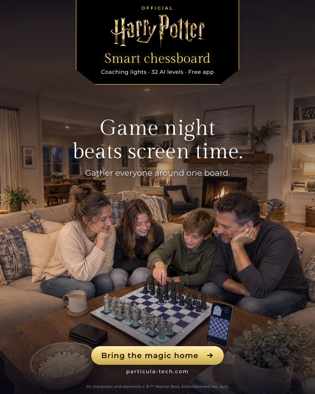 Game night beats screen time
