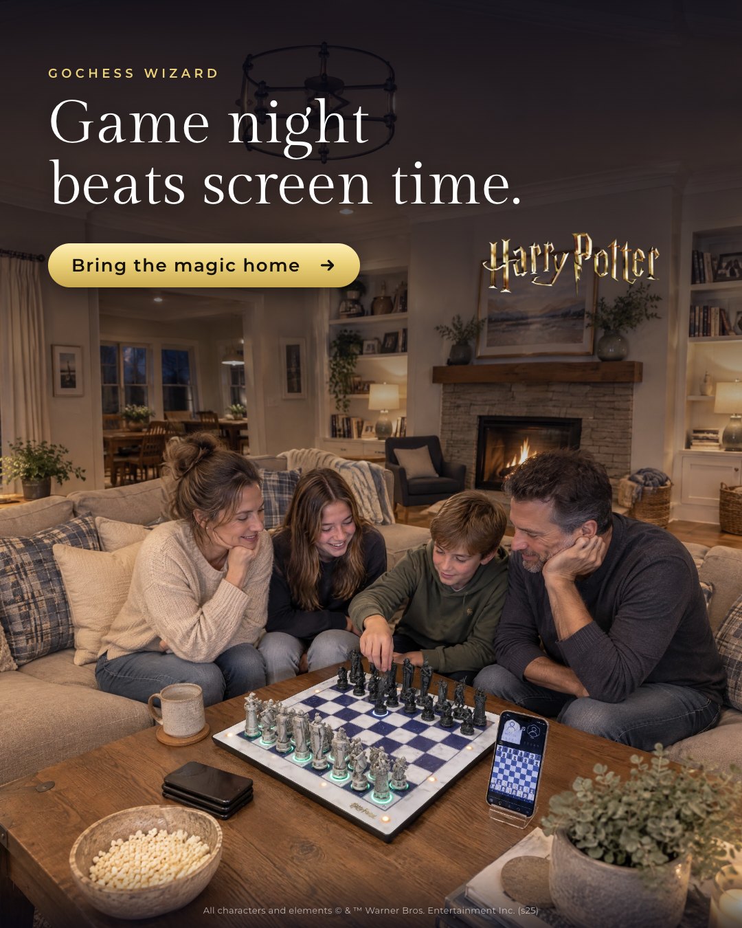 Game night beats screen time