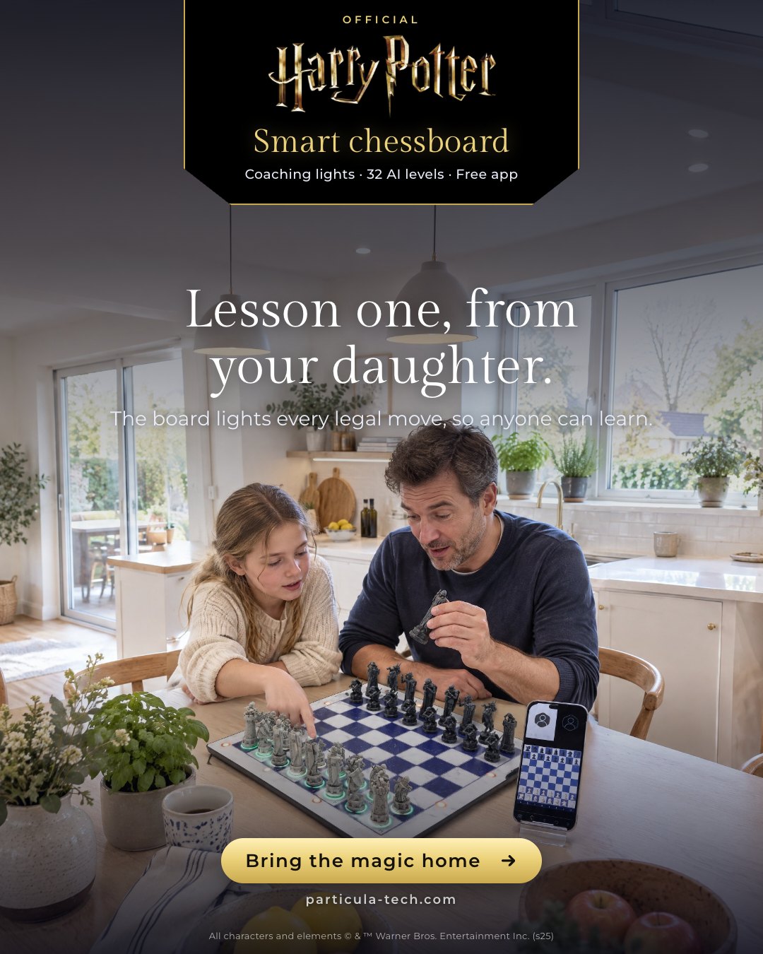Lesson one, from your kid