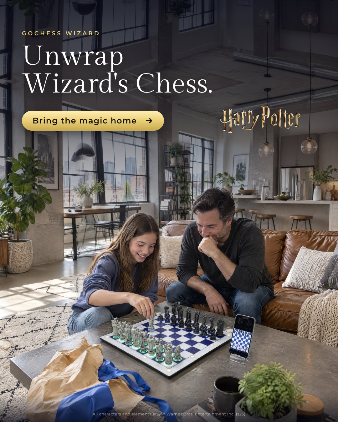 Unwrap Wizard's Chess