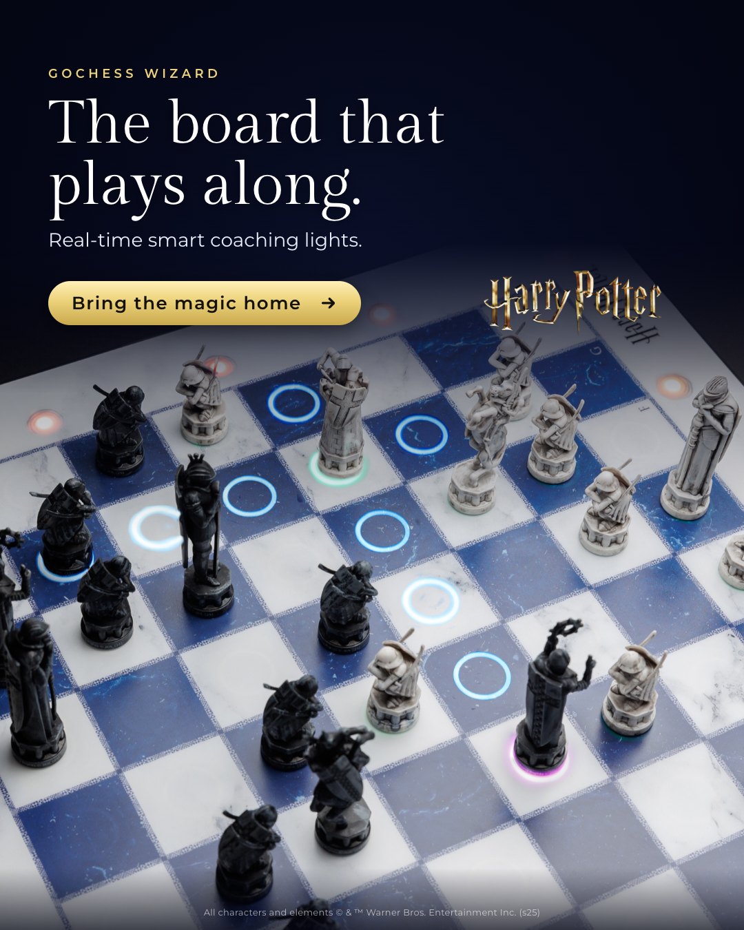 A chessboard that coaches you