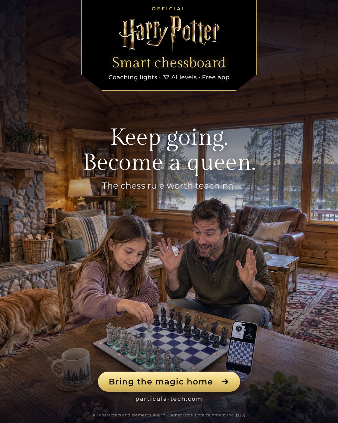 Keep going. Become a queen
