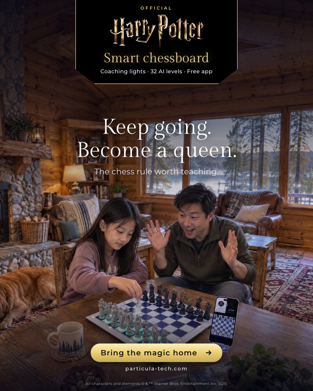 Keep going. Become a queen