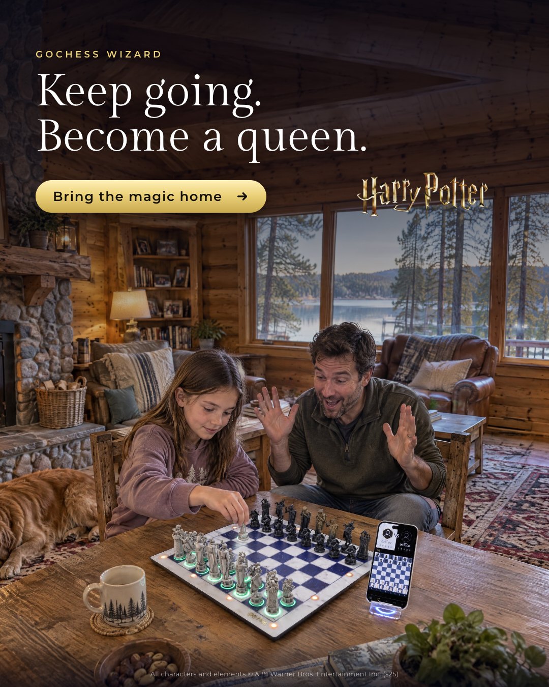 Keep going. Become a queen