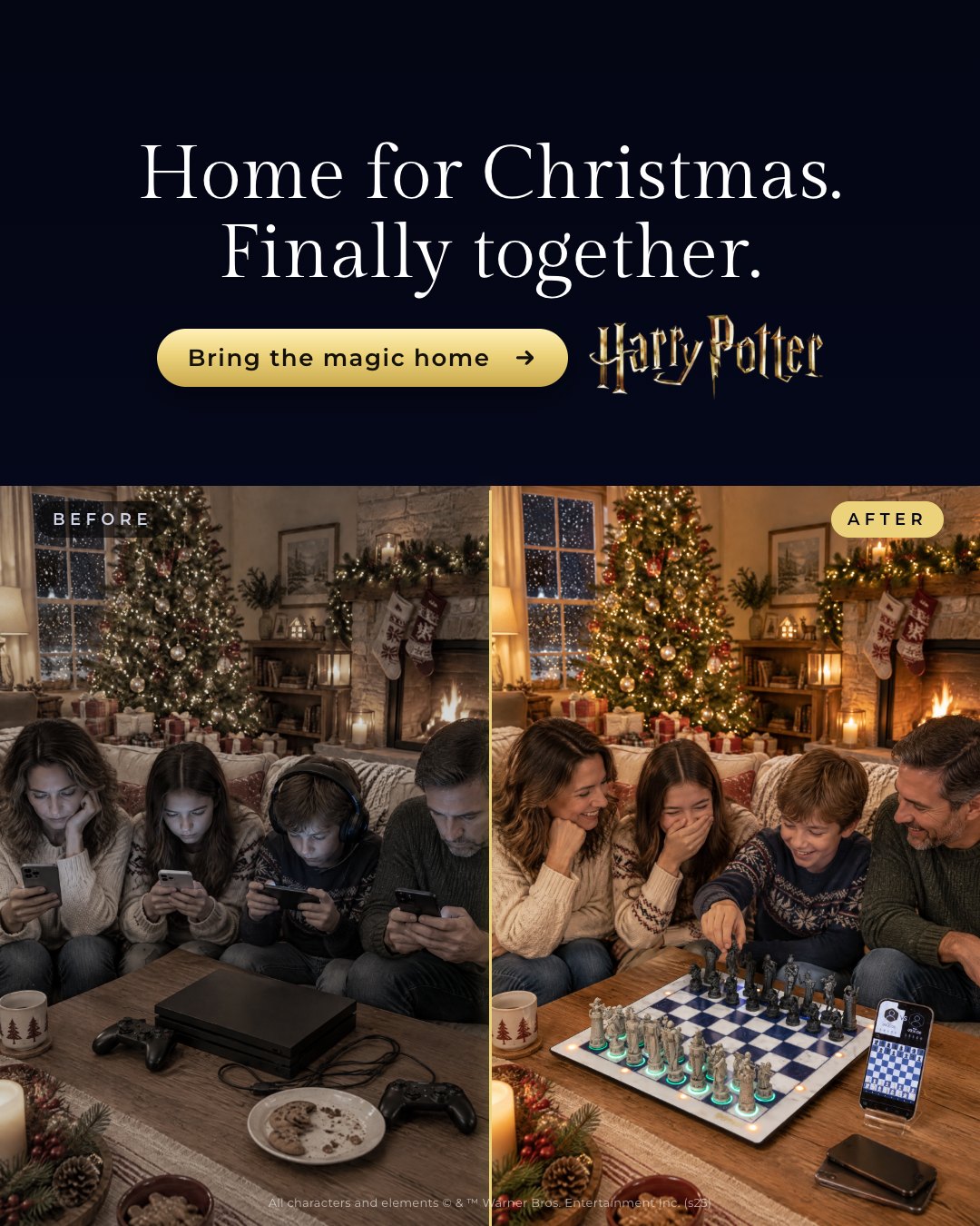 Home for Christmas, together