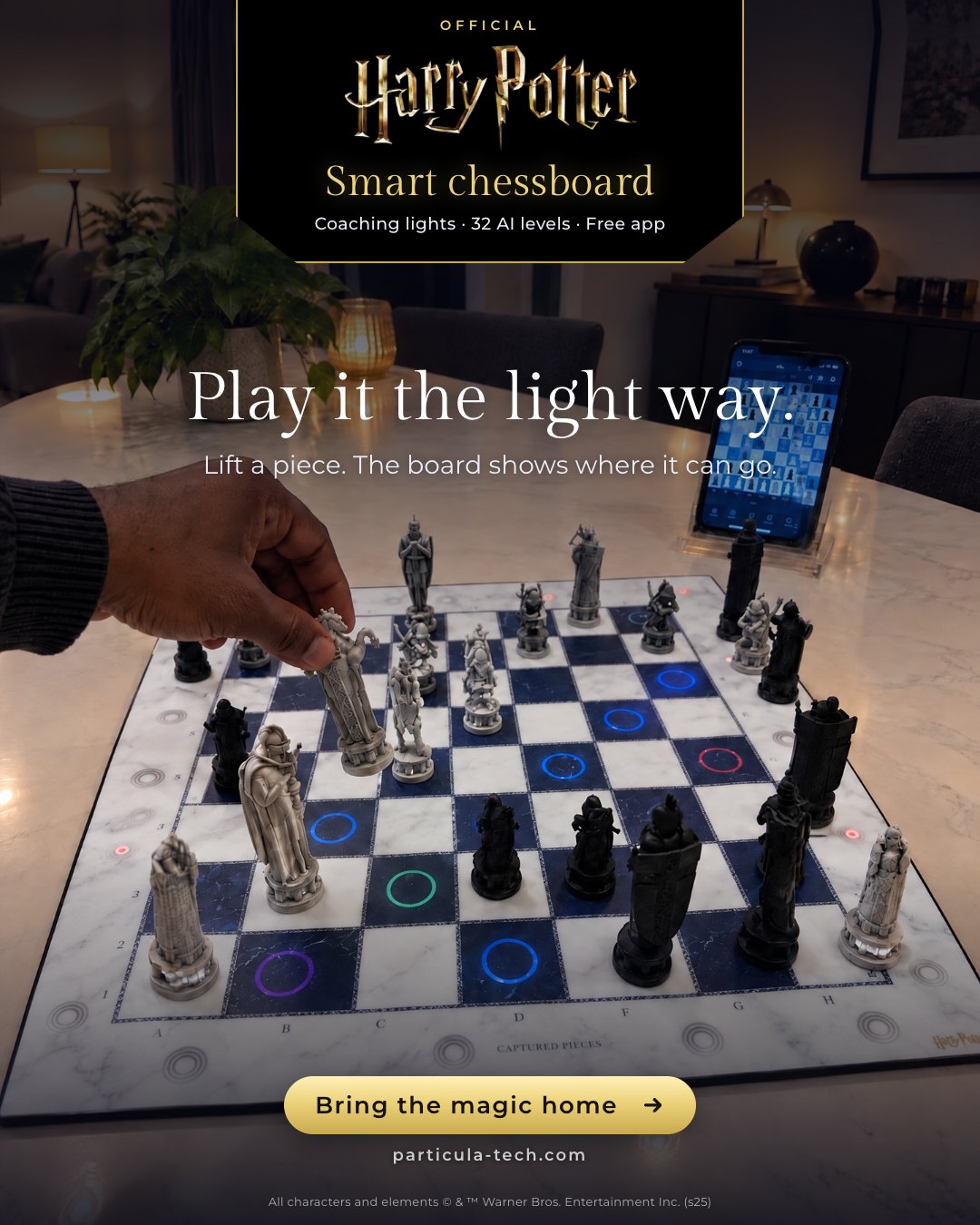 Lift a piece, see every move