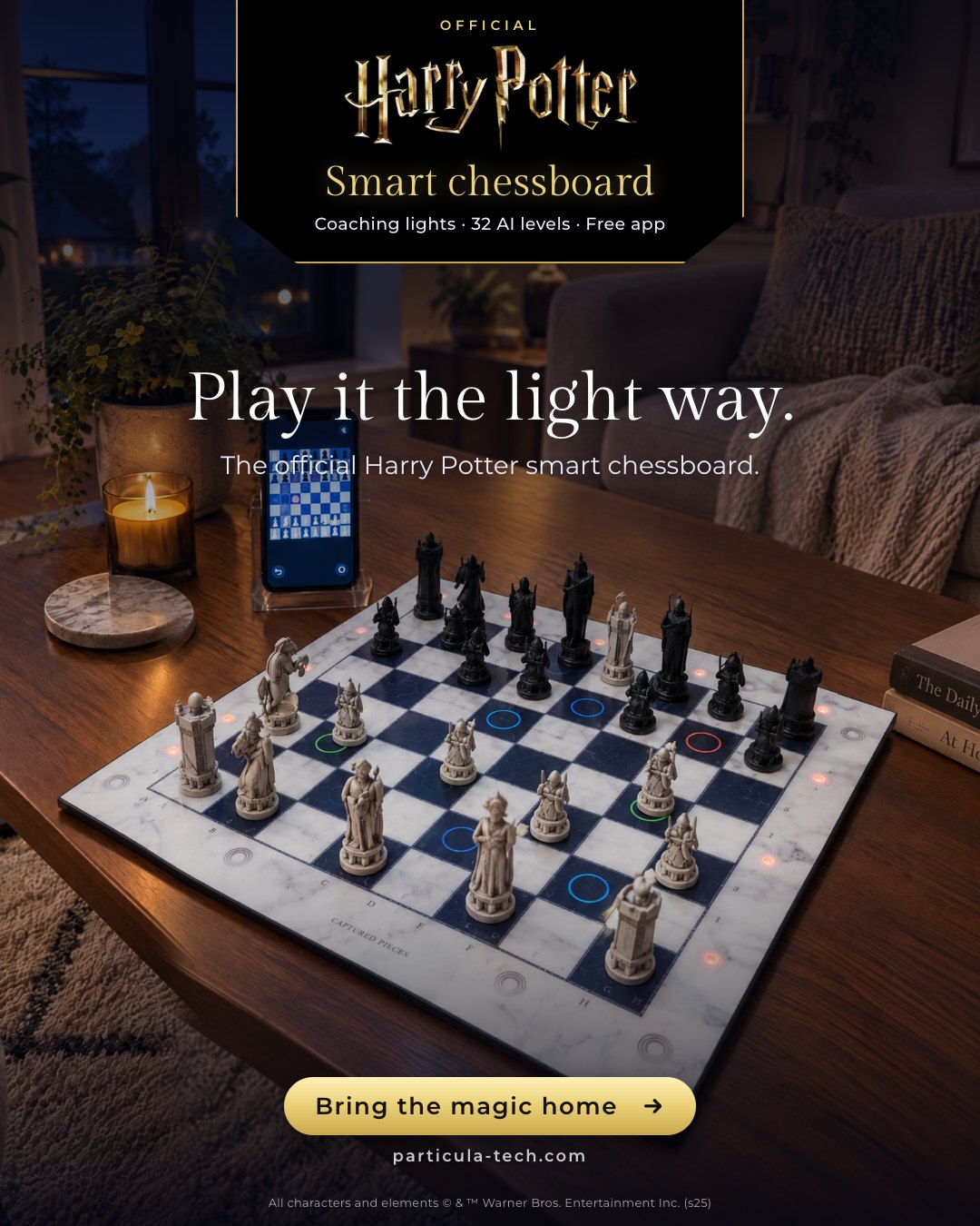 Chess, lit up