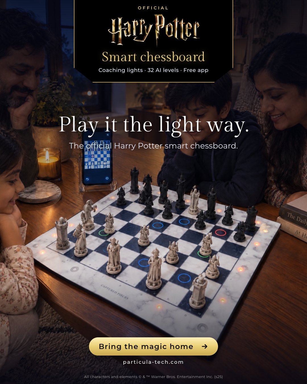 Chess, lit up