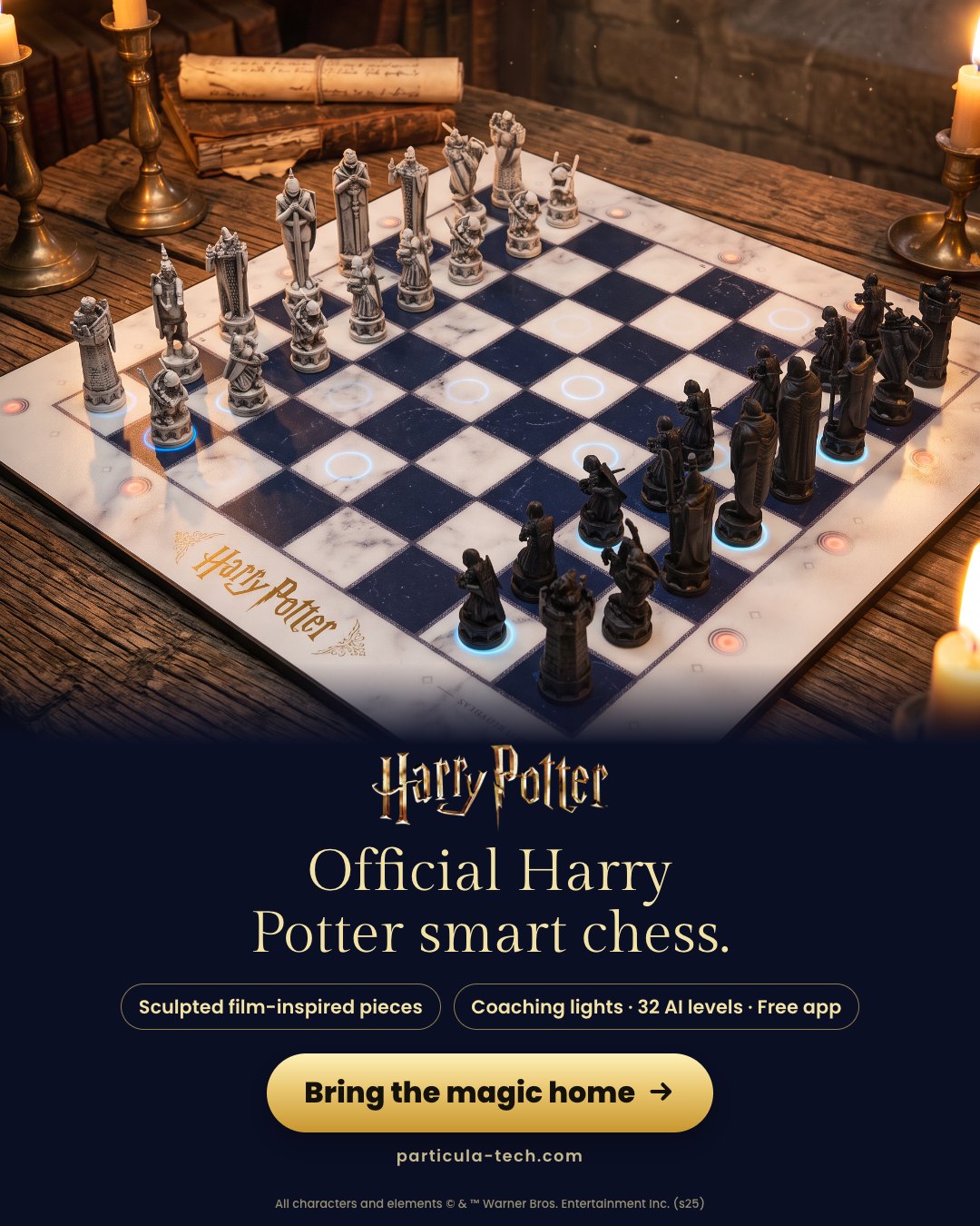 Official Harry Potter smart chess.