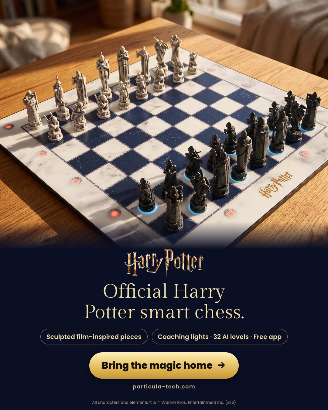 Official Harry Potter smart chess.