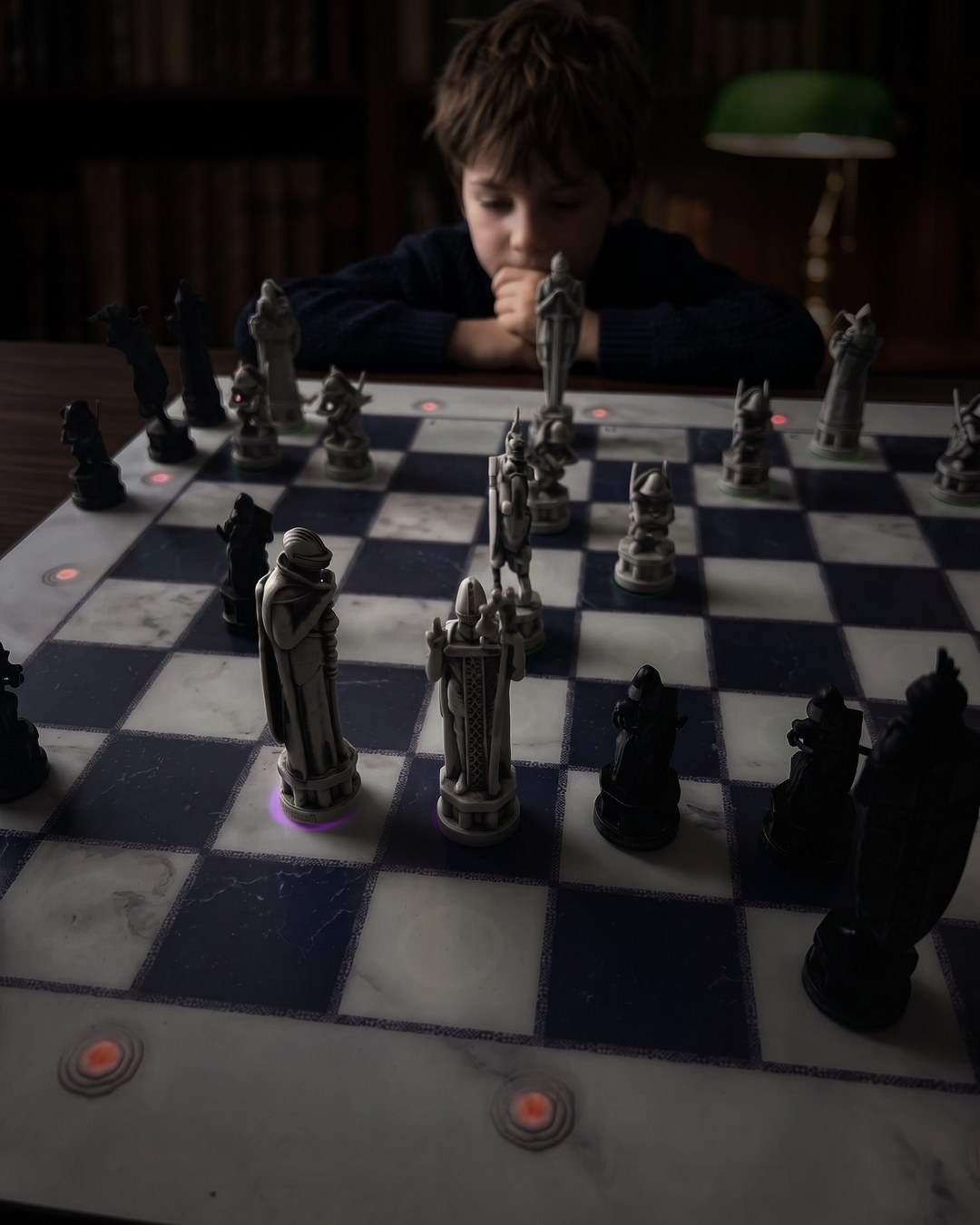 GoChess Wizard, Boy · library · thinking · /lowkey