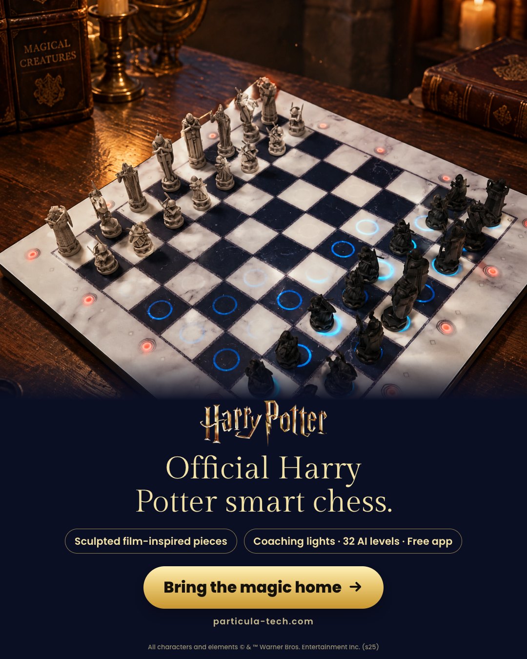 Official Harry Potter smart chess.