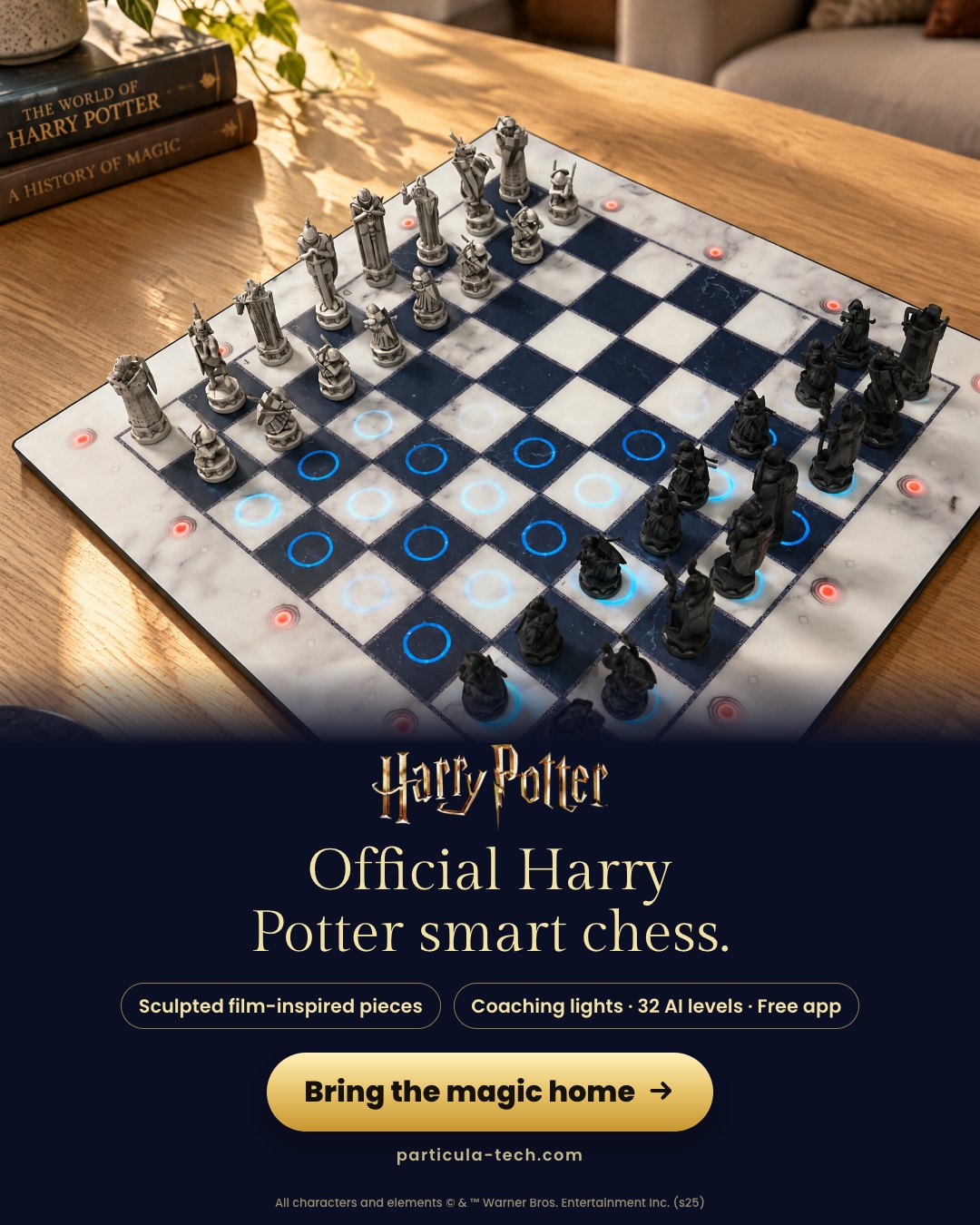 Official Harry Potter smart chess.