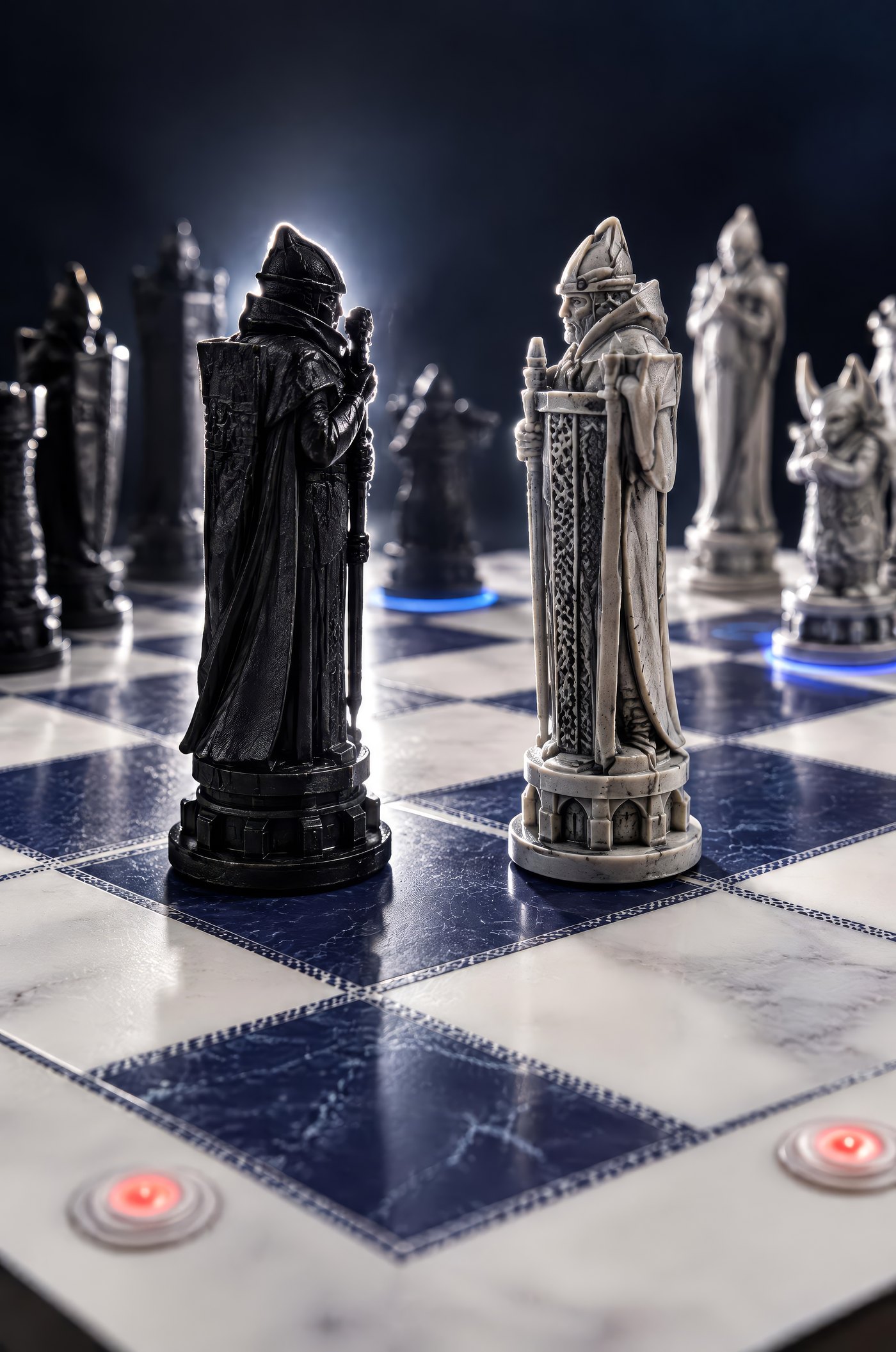 GoChess Wizard, Two pieces, rim light