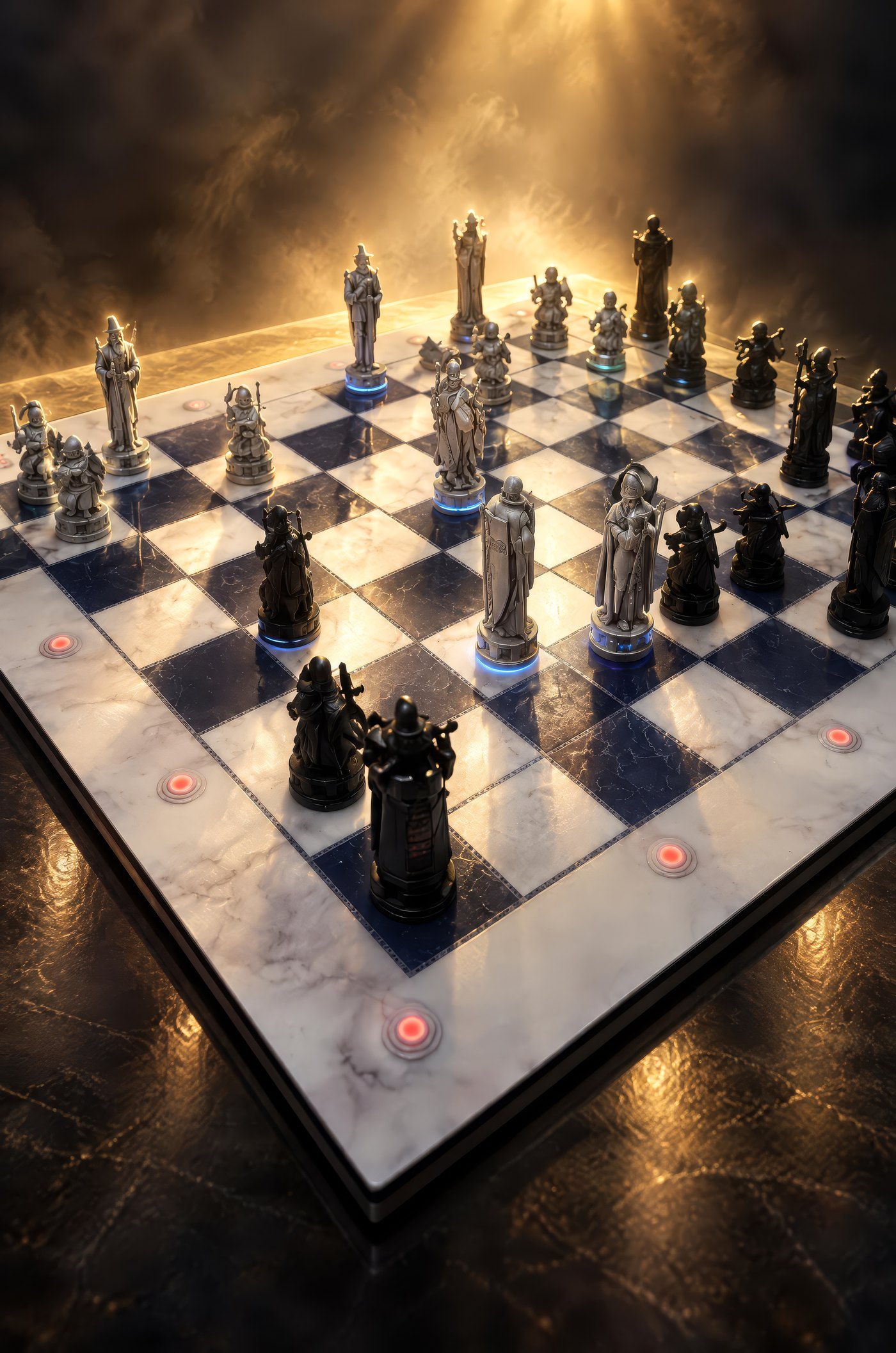 GoChess Wizard, Mystic backlight (gold)